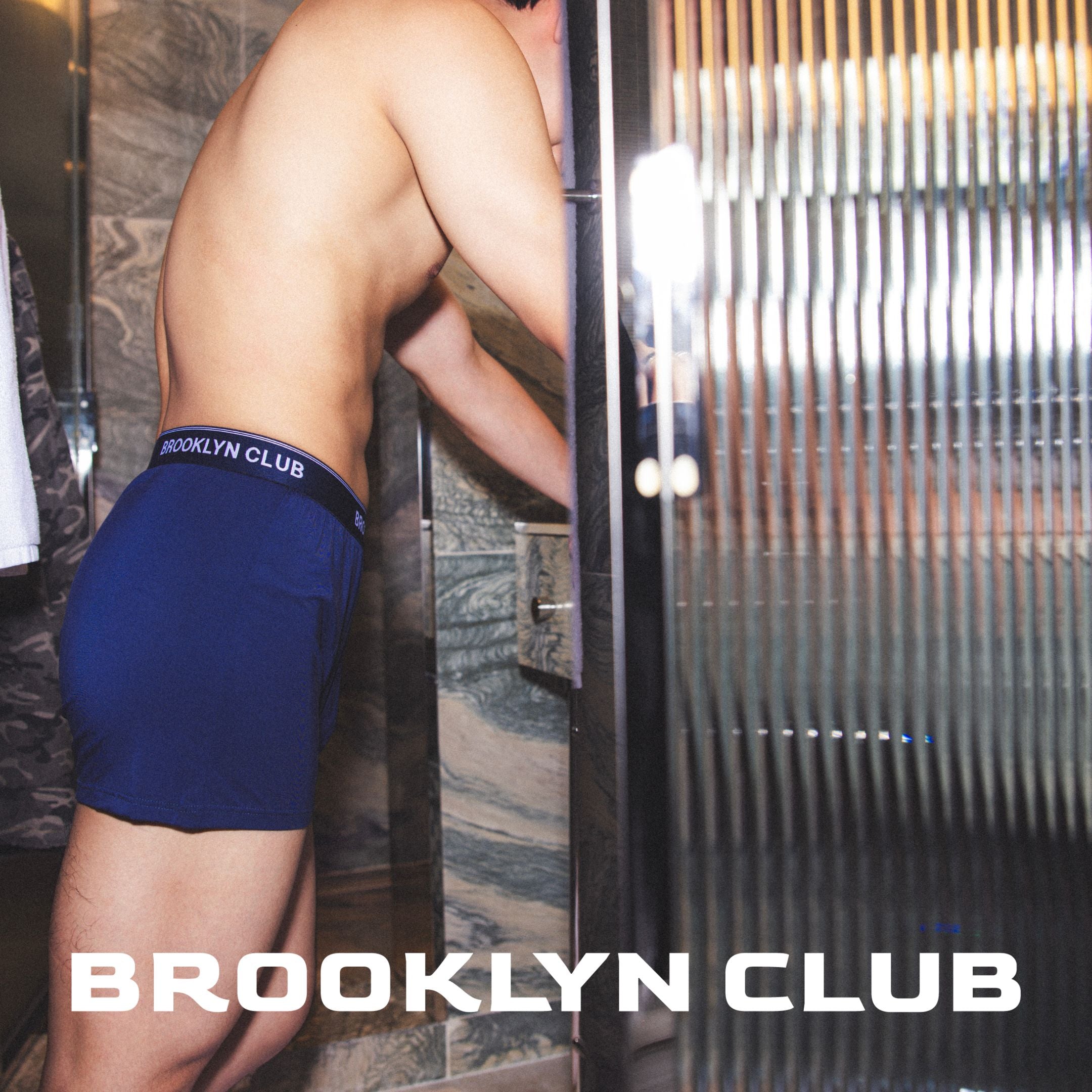 Brooklyn Club Men's underwear boxer shorts 男裝平角內褲