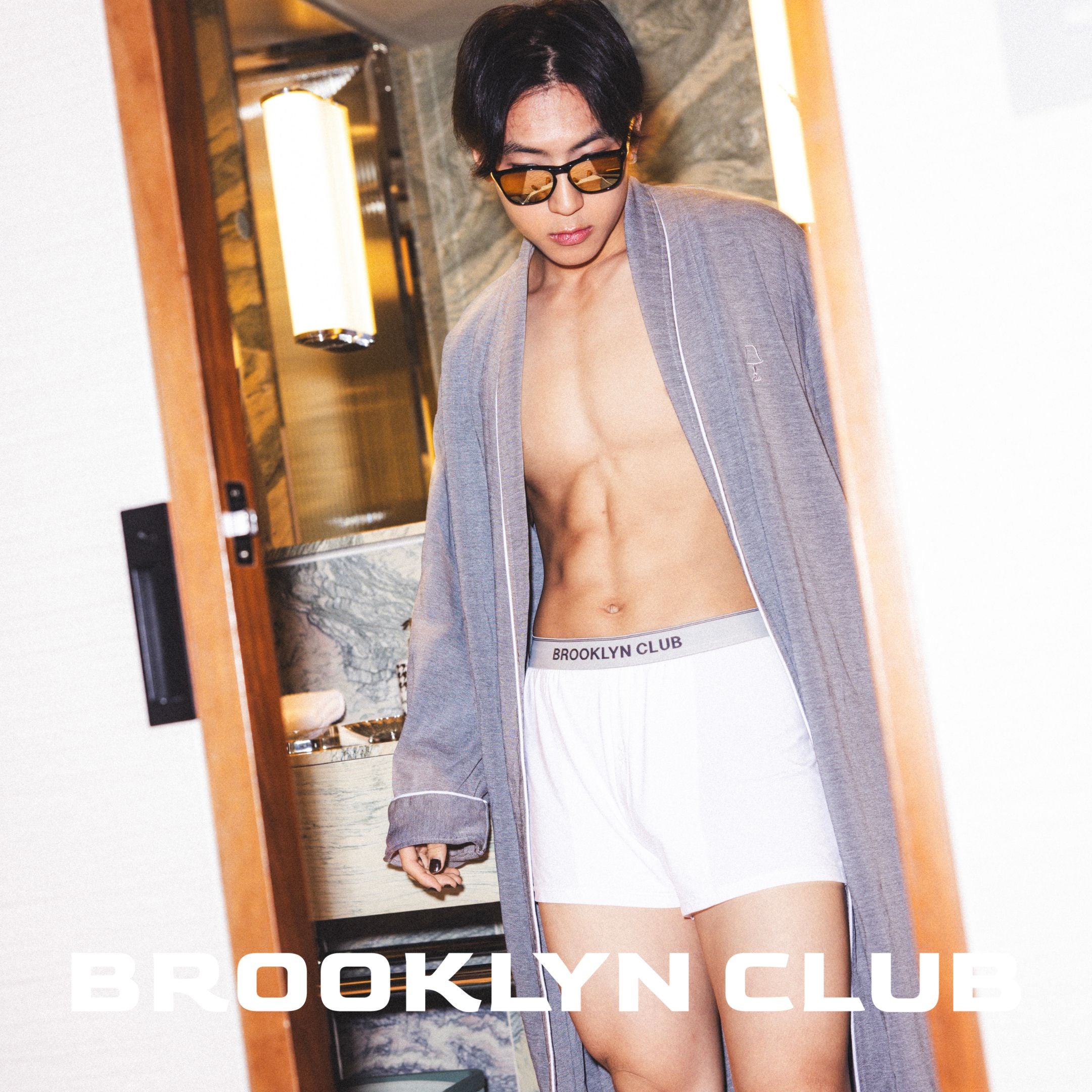 Brooklyn Club Men's underwear boxer shorts 男裝平角內褲