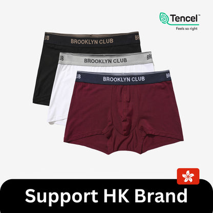 Brooklyn Club Men's underwear Trunks 男裝四角內褲